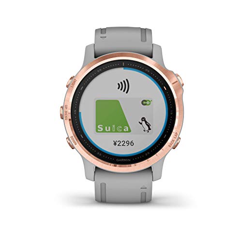 ガーミン fenix 6S Sapphire Gray RoseGold ローズゴールド 小 010-02159-73